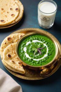 Saag with Makki Plain Roti (2 PCS) – Chaii Dosa Cafe